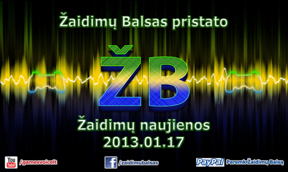Žaidimų naujienos 2013.01.17 "Žaidimų Balsas"