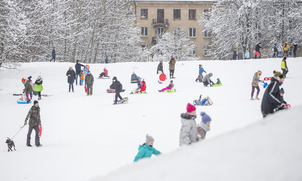 Žiemiškų linksmybių popietė Vilniuje