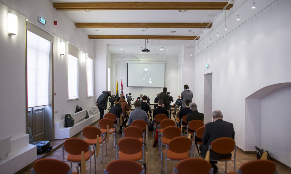 Lietuvos gyventojų genocido ir rezistencijos tyrimo centro spaudos konferencija