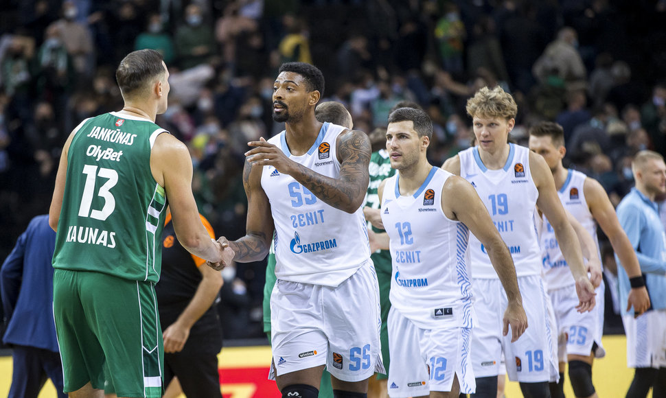 Eurolyga: „Žalgiris“ – „Zenit“