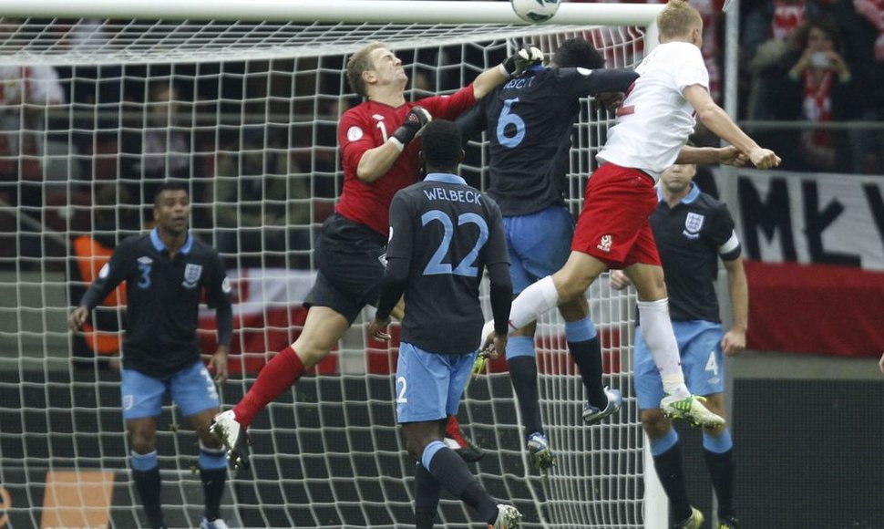 Lenkija namie sužaidė 1:1 su Anglija