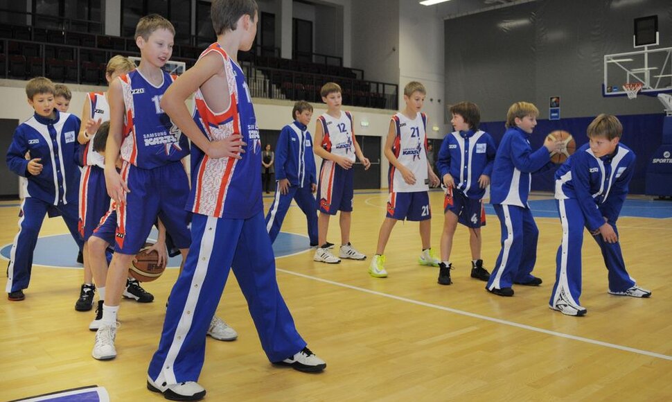 „Samsung kartos“ vaikai – talentingiausi jaunieji krepšininkai.