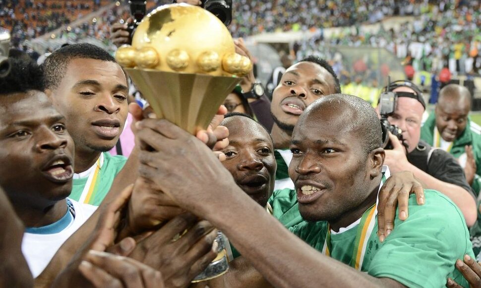 Nigerijos futbolo rinnktinė tapo Afrikos čempione