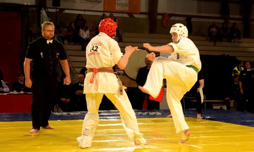 Europos jaunimo kiokušin karatė čempionate lietuviai kovojo sėkmingai