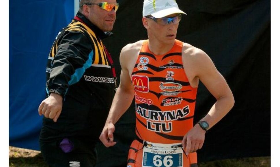 Triatlonininkas Laurynas Urbšys