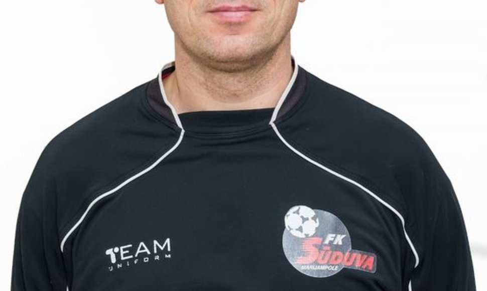 „Sūduvos“ treneris Darius Gvildys