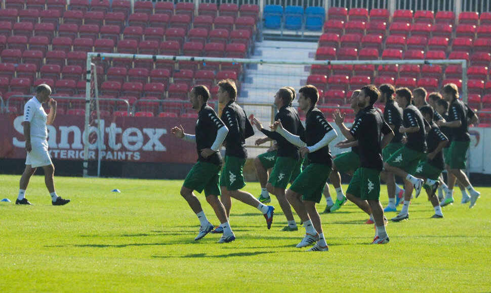 Vilniaus „Žalgiris“ atsakomajai Europos lygos atrankos dvikovai su „Saint Patrick's Athletic“ ekipa Dubline ruošėsi nuo trečiadienio.