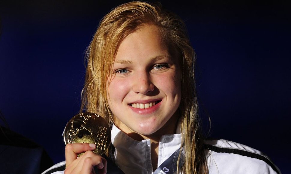 Rūta Meilutytė tapo pasaulio plaukimo čempione