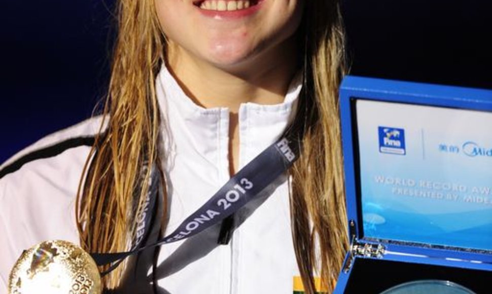 Rūta Meilutytė tapo pasaulio plaukimo čempione