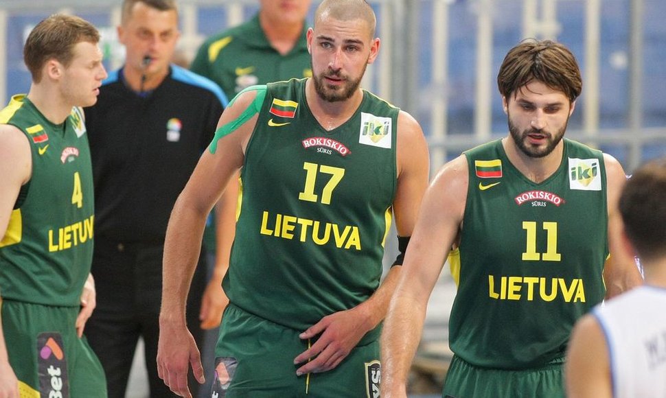 Akropolio taurės mačas tarp Lietuvos ir Italijos krepšinio rinktinių