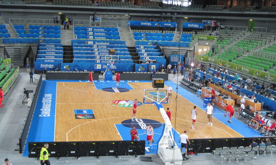 Liublianos „Stožice“ arena – Europos krepšinio čempionato lemiamų mačų arena