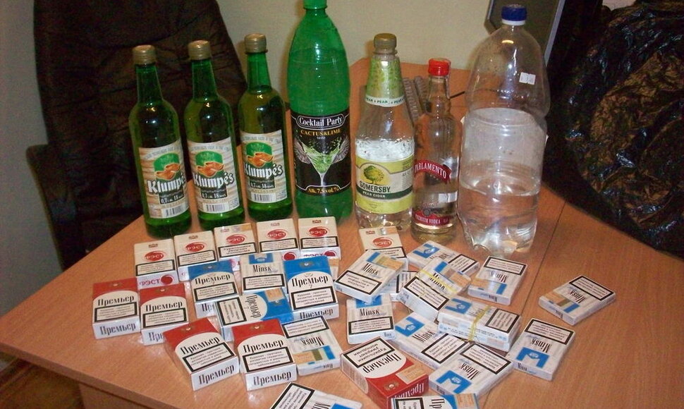 Cigaretės ir alkoholis