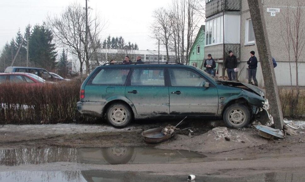 Avarija Telšių rajone, Varniuose