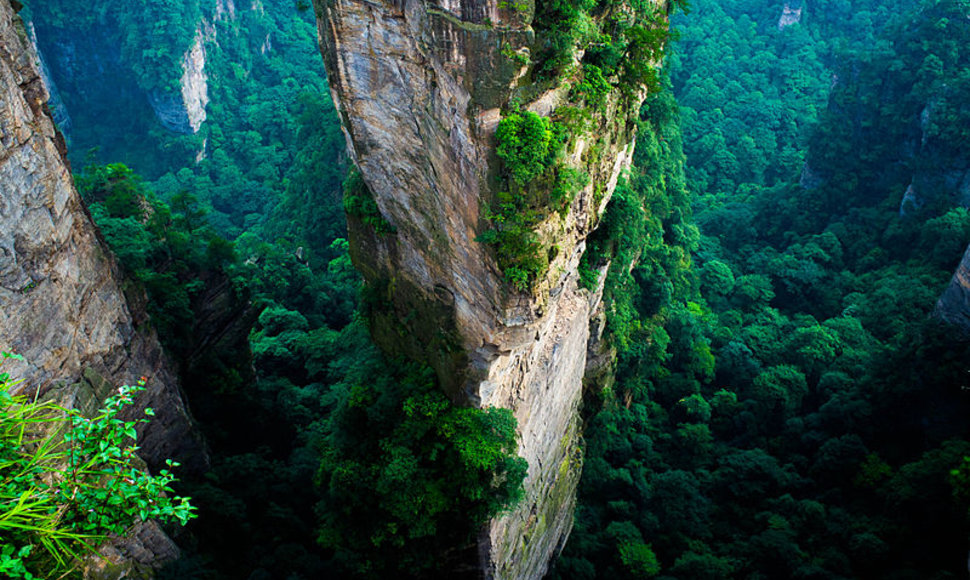„Avataro“ parkas Kinijos Zhangjiajie Nacionaliniame miškų parke 