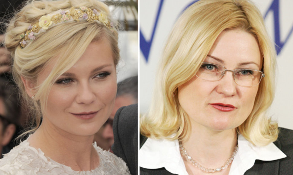 Kirsten Dunst ir Rūta Vainienė