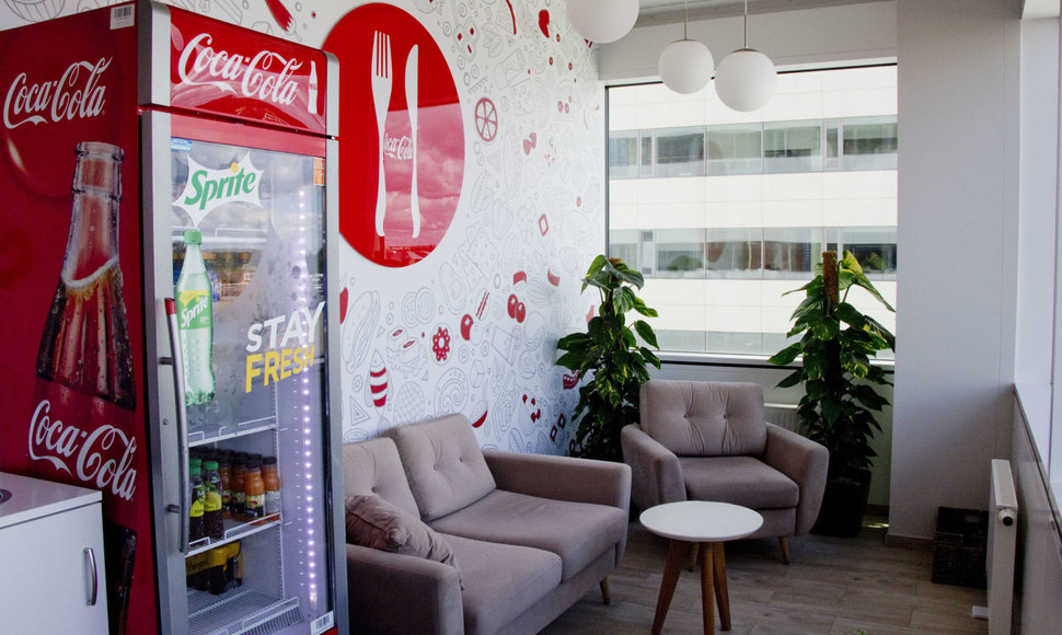 „Coca-Cola HBC Lietuva“ naujas biuras verslo centre „Duetto“