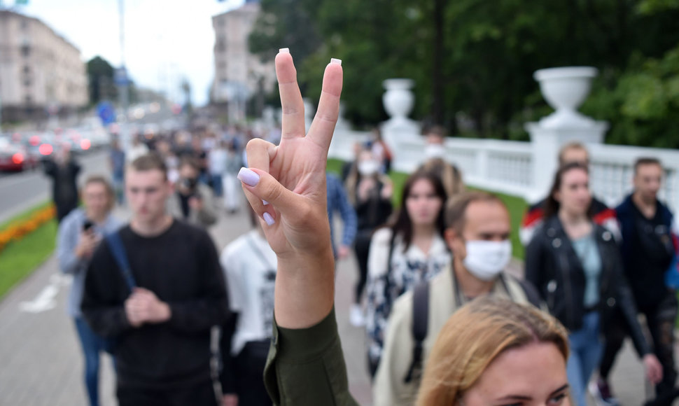 Protestai Baltarusijoje