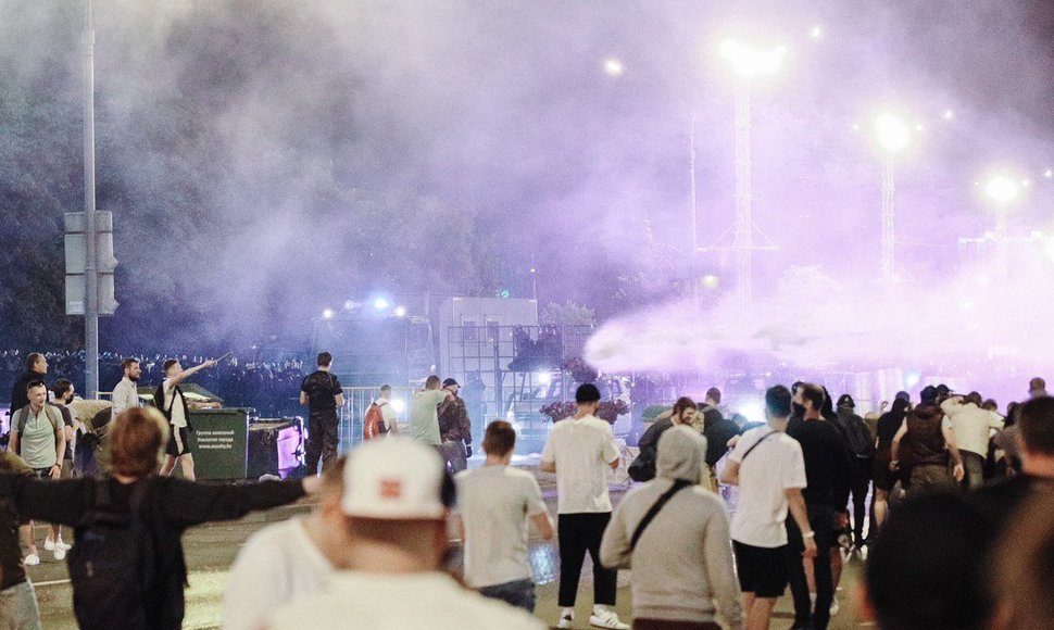 Baltarusijos fotografai dalinasi vaizdais iš protestų jų šalyje