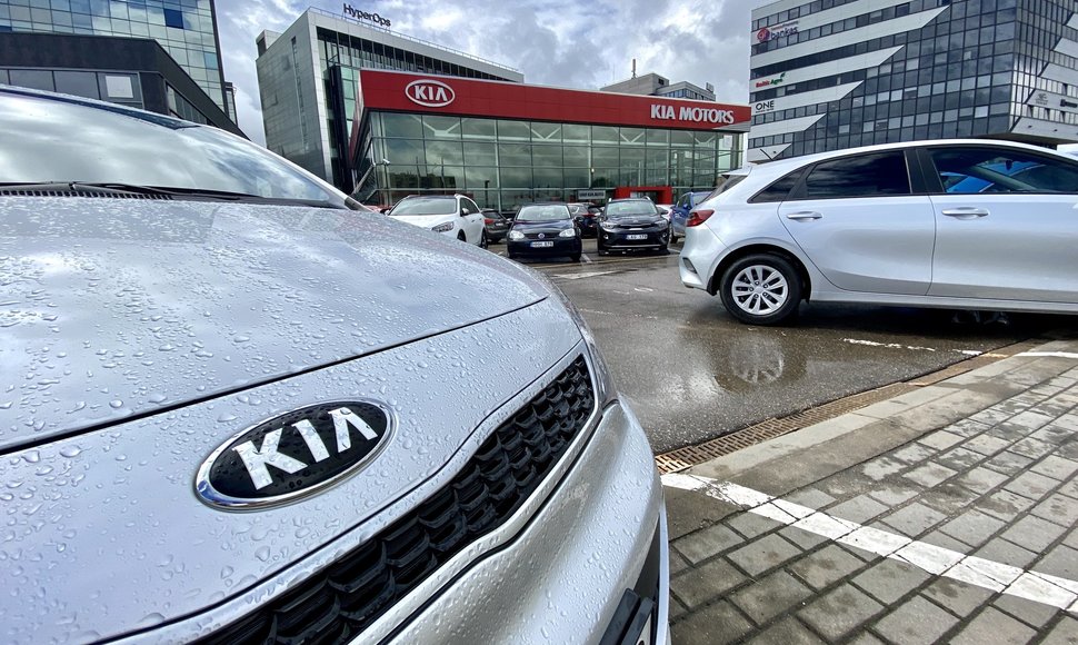 Kia automobilių salonas Vilniuje