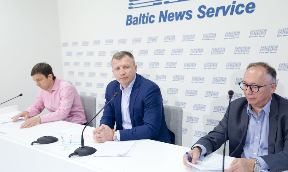 Partijos „Lietuva – visų“ priešrinkiminė spaudos konferencija