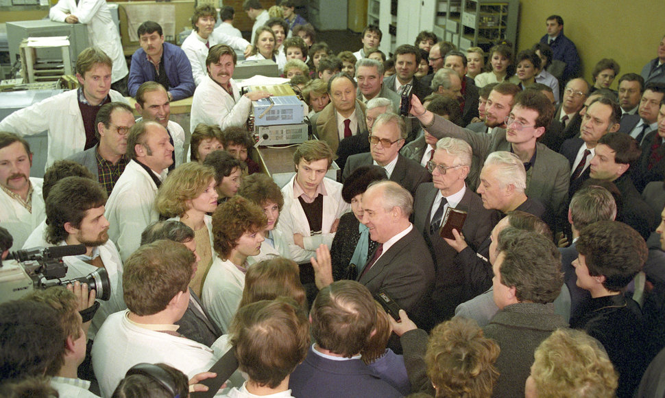 Michailas Gorbačiovas Lietuvoje