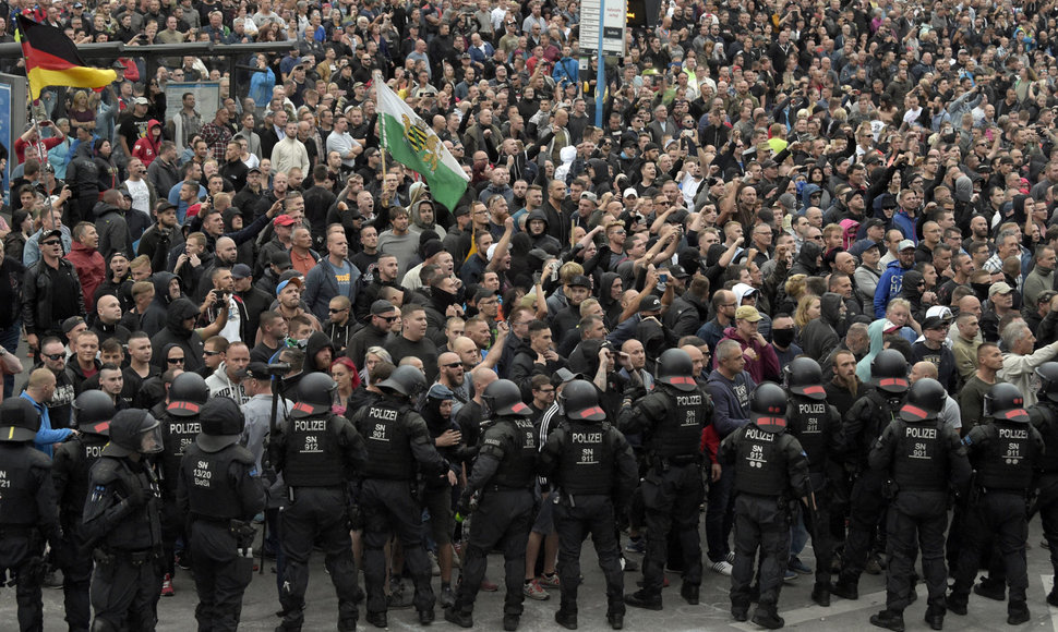 Protestai Chemnice