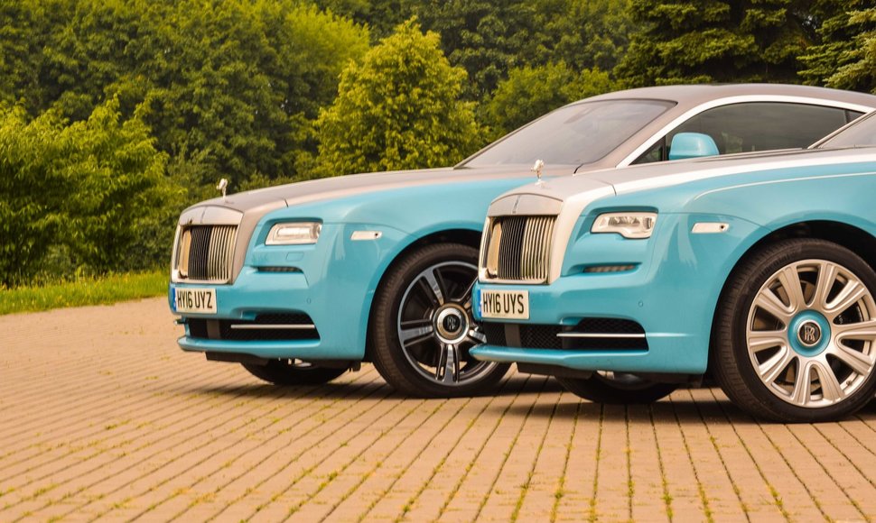 „Rolls Royce Wraith“ ir „Dawn“