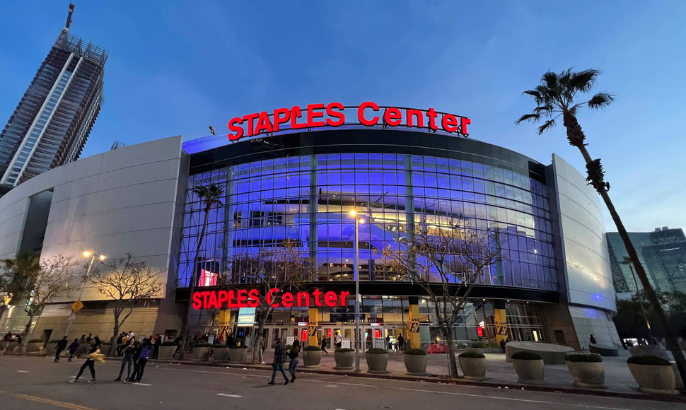 „Staples Center“ arena