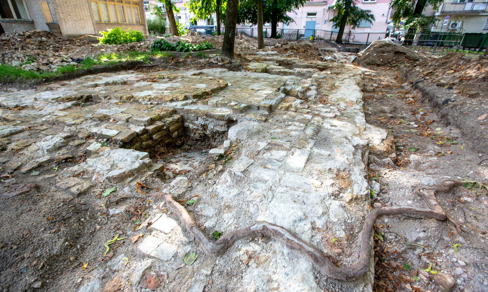 Didžiosios Vilniaus sinagogos archeologinių tyrimų vieta