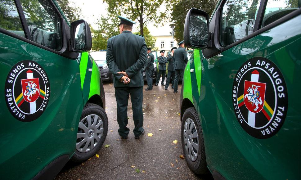 Valstybės sienos apsaugos tarnyba pristatė naujus tarnybinius automobilius