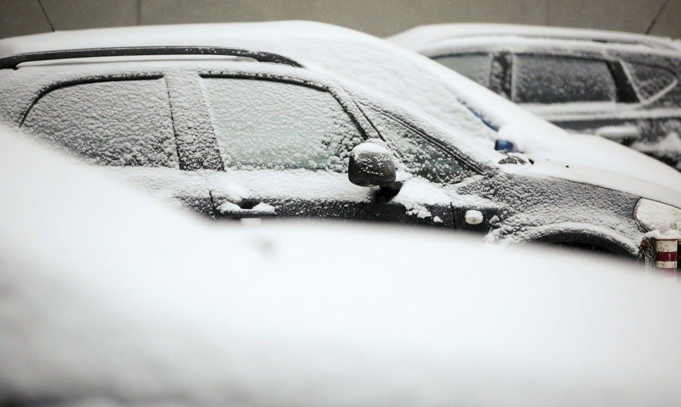 Ketvirtadienio eismo sąlygos Vilniuje