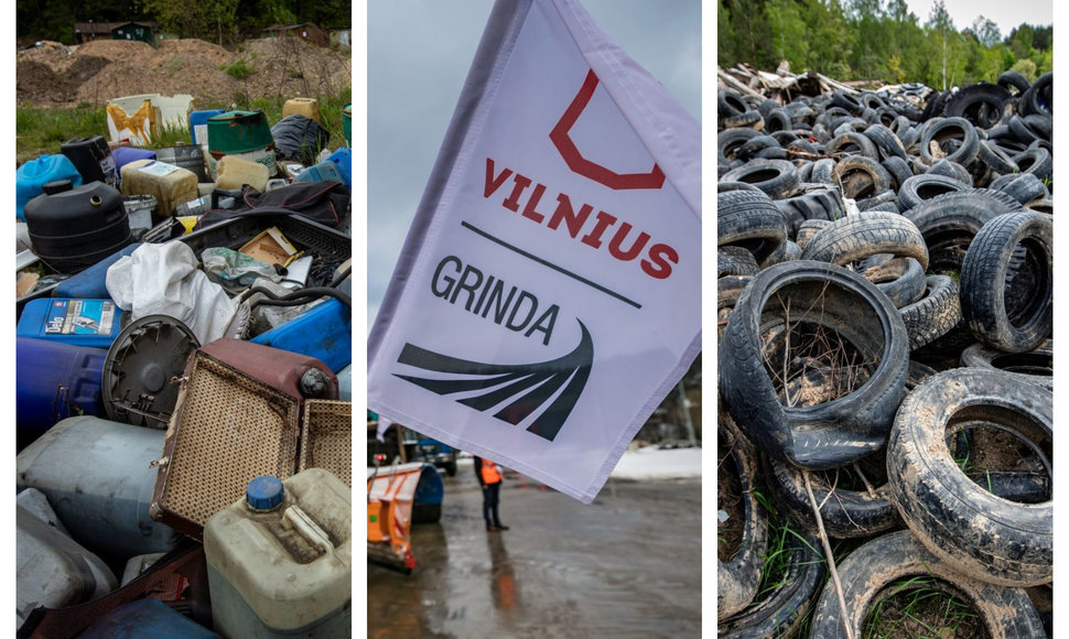 "Grinda" prisipažino vežusi atliekas į nelegalų sąvartyną regioniniame parke