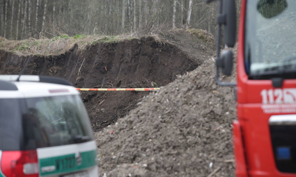 Eišiškių plente aptikta aviacinė bomba