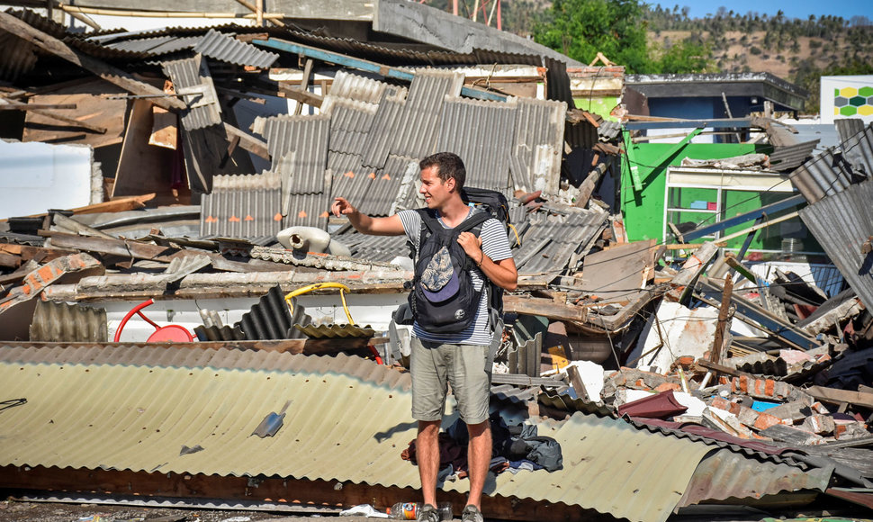 Žemės drebėjimas Indonezijoje