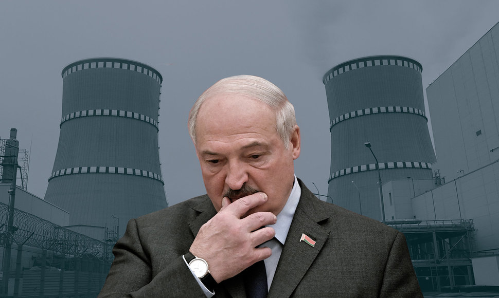 Baltarusijos atominė elektrinė tampa A.Lukašenkai akmeniu po kaklu