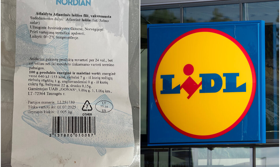 Pirkėja „Lidl“ teigia nusipirkusi pašvinkusios žuvies