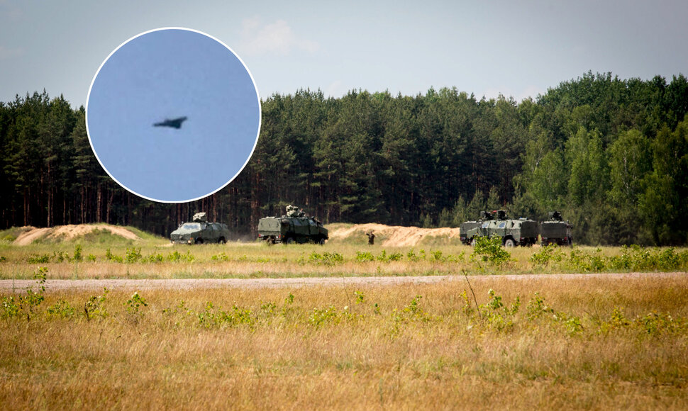 Gaižiūnų poligone rastas savaitės pradžioje į Lietuvą iš Baltarusijos įskridęs dronas