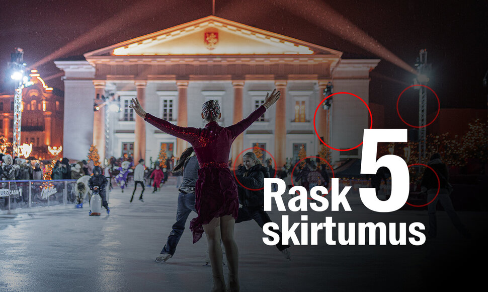Rask 5 skirtumus!