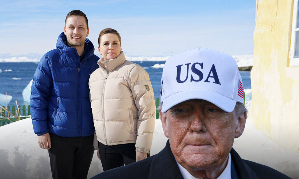 Mette Frederiksen, Jensas-Frederikas Nielsenas ir Donaldas Trumpas