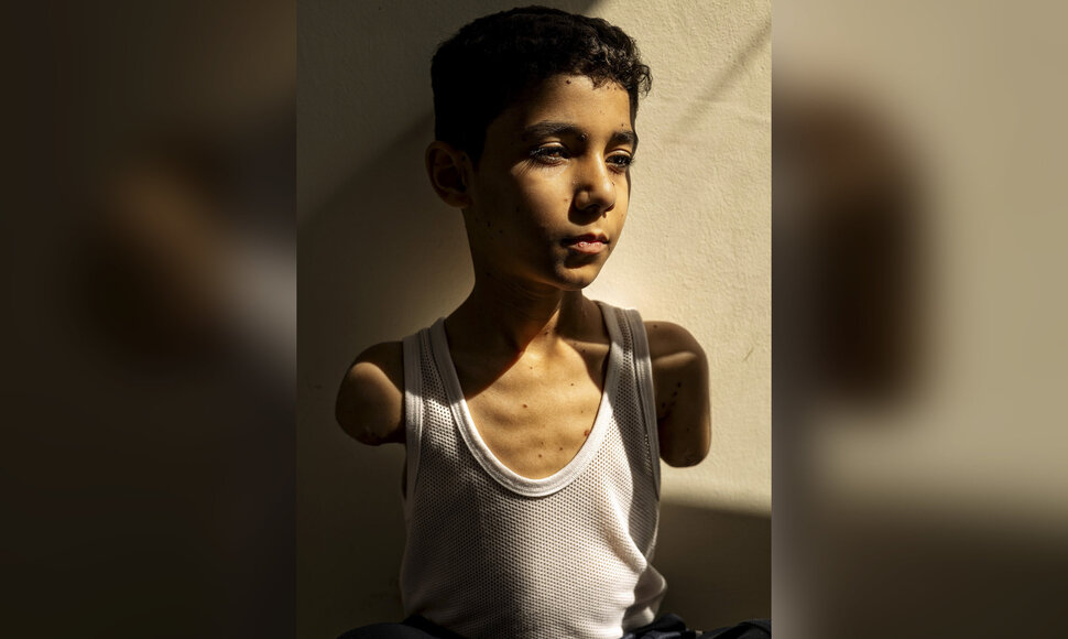 „World Press Photo“ metų nuotrauka. Autorė: Samar Abu Elouf