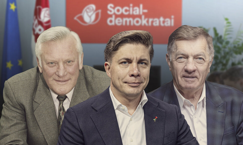 Algirdas Brazauskas, Mindaugas Sinkevičius ir Algirdas Butkevičius