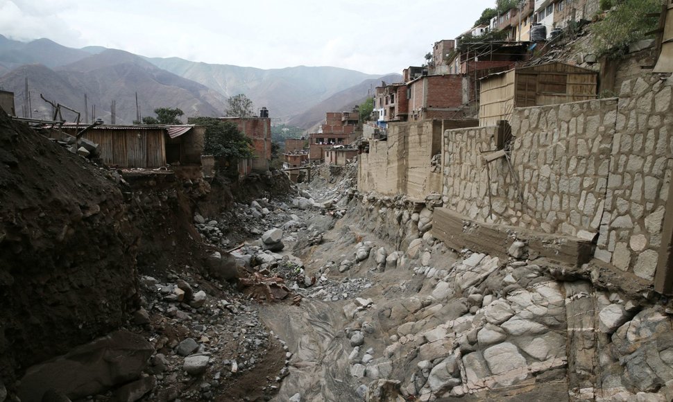 Potvyniai ir purvo nuošliaužos Peru