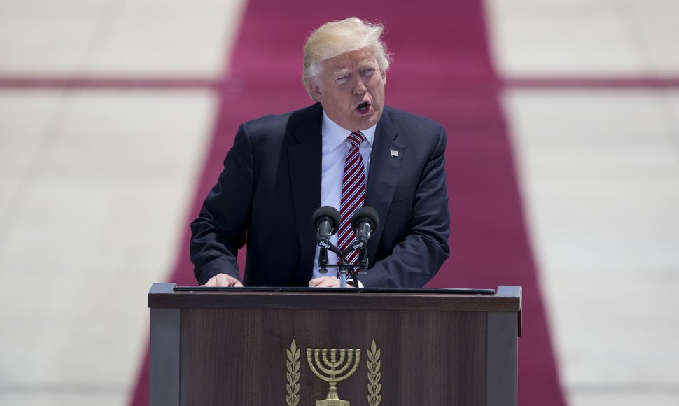 Donaldo Trumpo vizitas Izraelyje