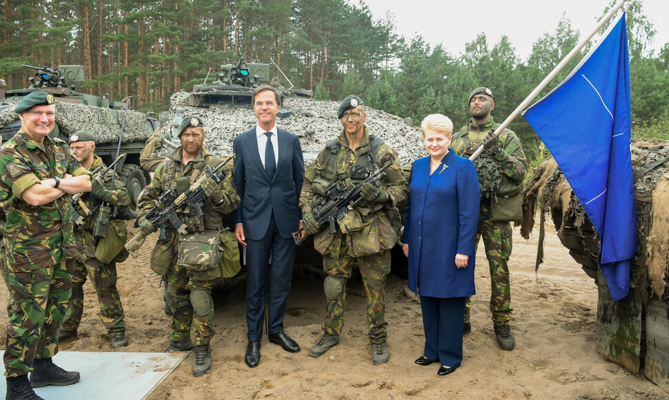 Prezidentė susitinka su Nyderlandų Ministru Pirmininku Marku Rutte