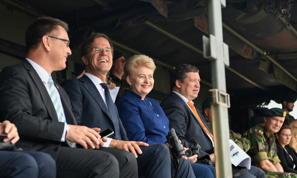 Prezidentė susitinka su Nyderlandų Ministru Pirmininku Marku Rutte