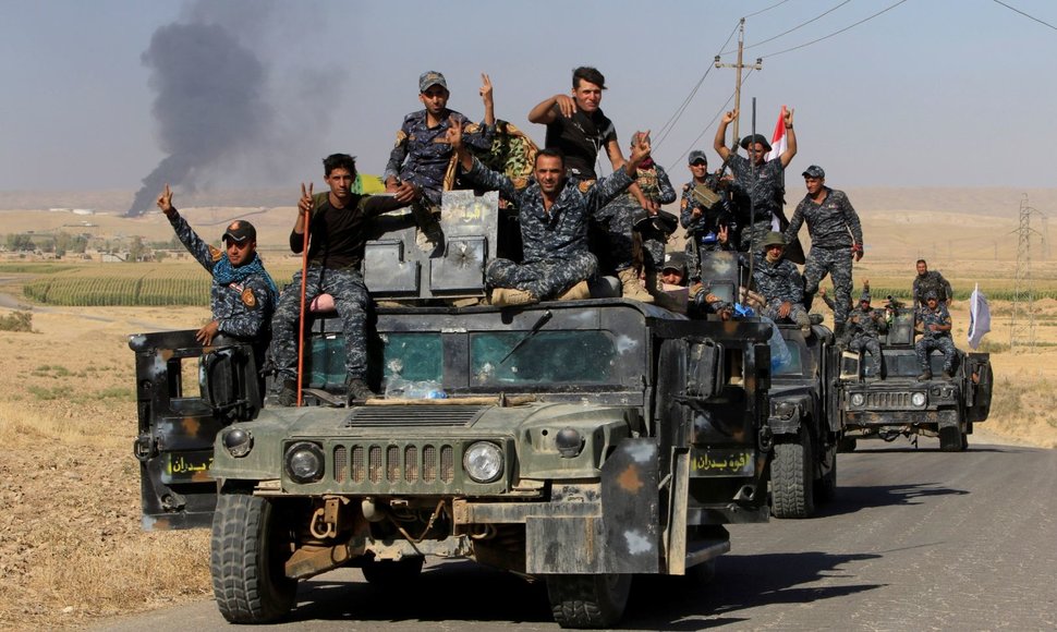 Irako pajėgos surengė žaibišką operaciją Kirkuko provincijoje