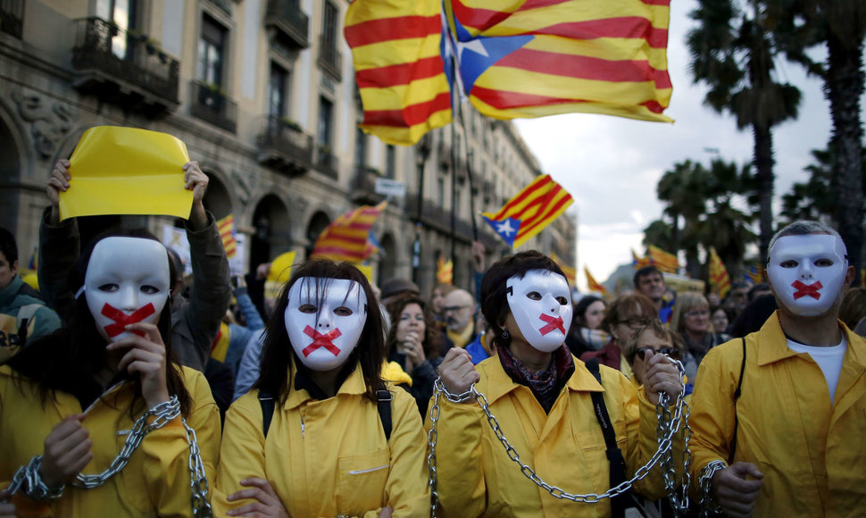 Protestas Barselonoje