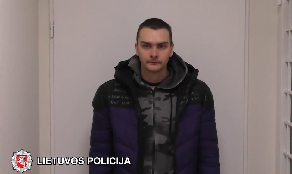 Vilniuje sulaikytas plėšikas 