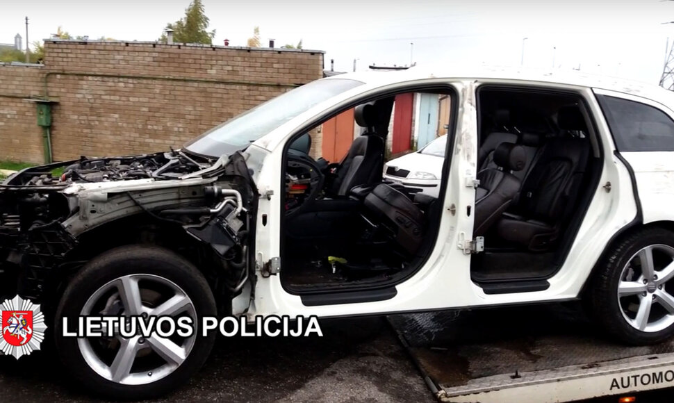 Automobilių vagystė Klaipėdoje