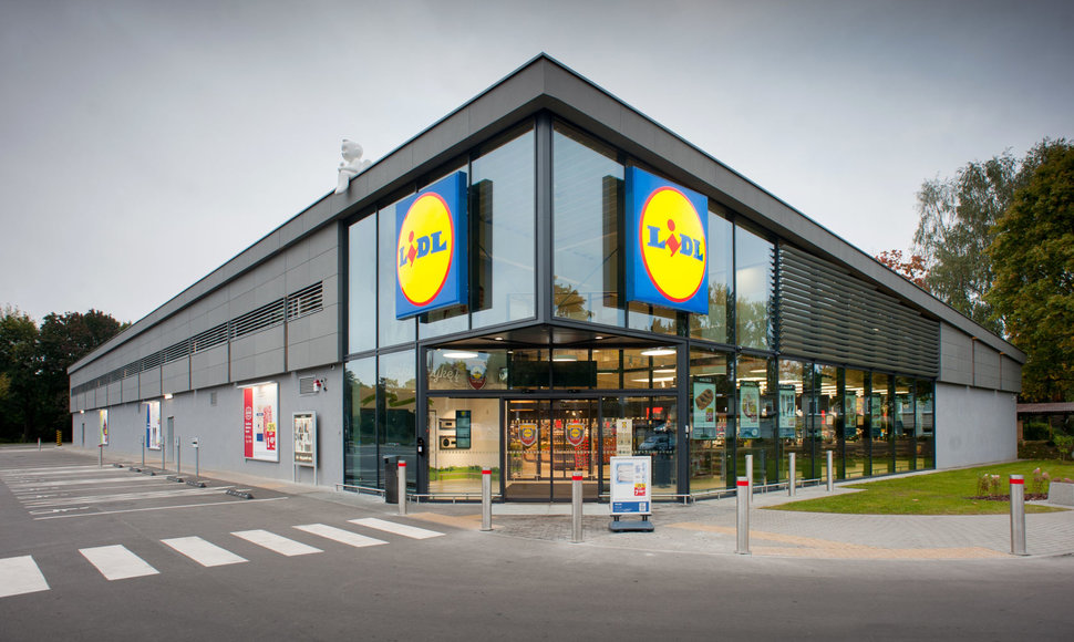 LIDL parduotuvė